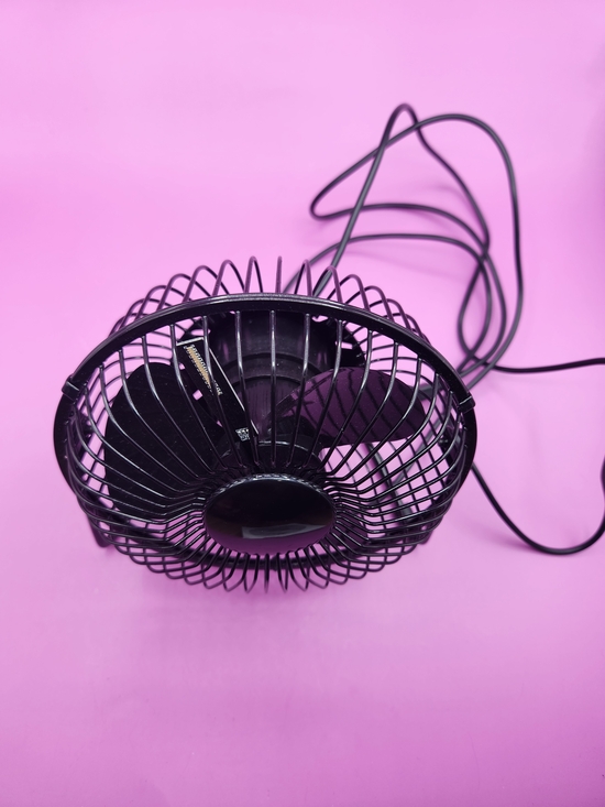 Black USB LED Message Fan - Picture 7 of 7